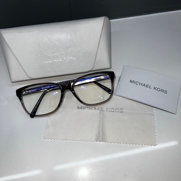 Michael Kors Designer Grey Tortoise Eyeglasses - Picture 1 of 11
